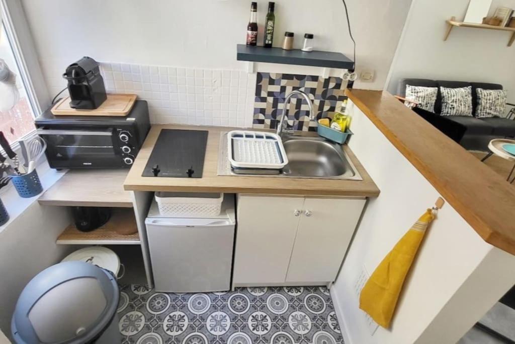 Studio Le Cosy Beach - Plage 50M - Rue Gratuite Saint-Malo Kültér fotó